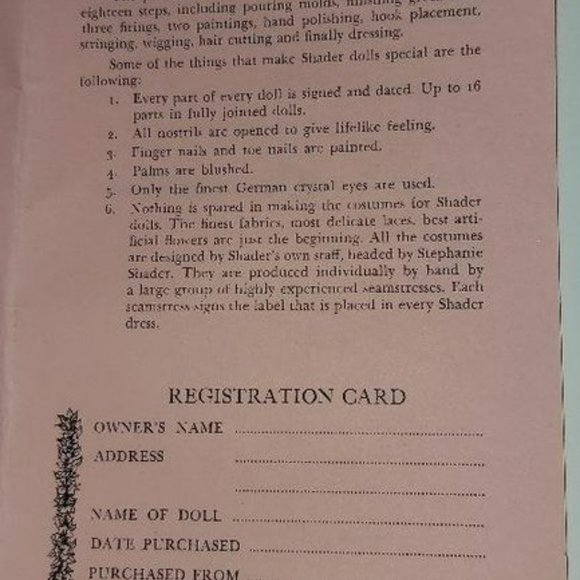 Kenneth Shader porcelain doll - Dutch Boy 15" COA - 1983 - Picture 5 of 7